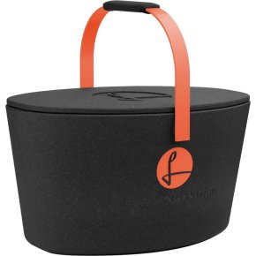 LIEBLINGSKORB Lieblingskorb plus deep black/lachsorange